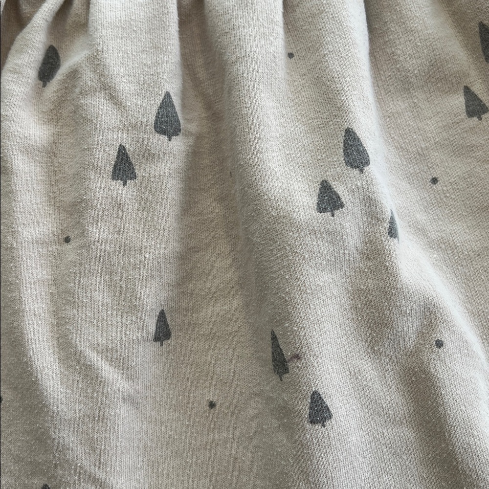Rylee + Cru tree print raglan long sleeve dress Dress girls 2-3 years beige - Picture 2 of 7